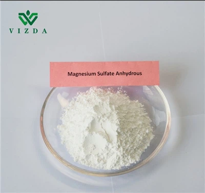 Sandy lossis acidic av xav tau Anhydrous Magnesium Sulfate
